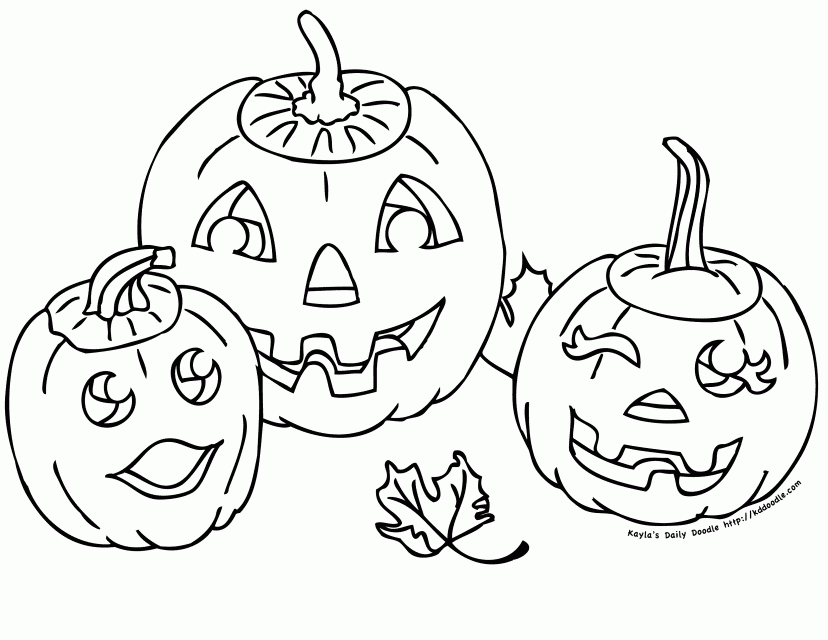 Pumpkin Jack Lantern Maple Leaf Printable Coloring Id 68884 176663 