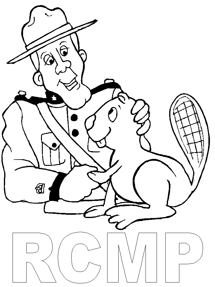 Police # 7 Coloring Pages & Coloring Book