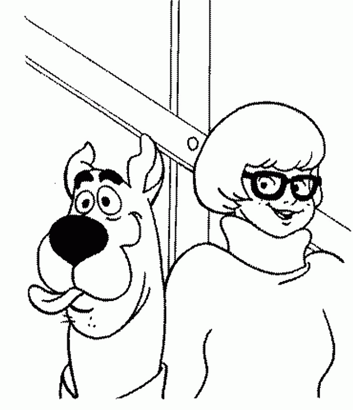 velma coloring pages