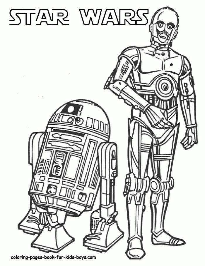 Star Wars Online Coloring Pages