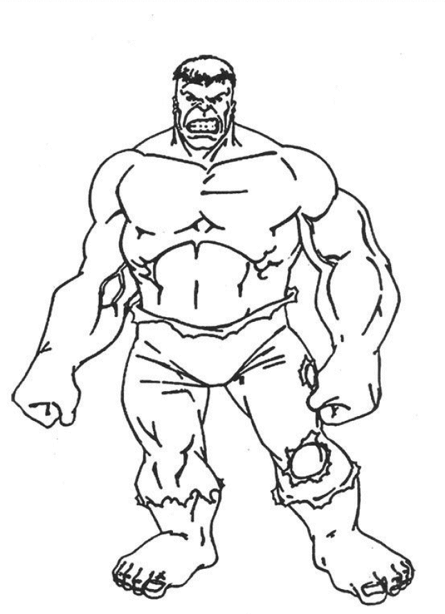 download Hulk Coloring Pages For Kids | Great Coloring Pages