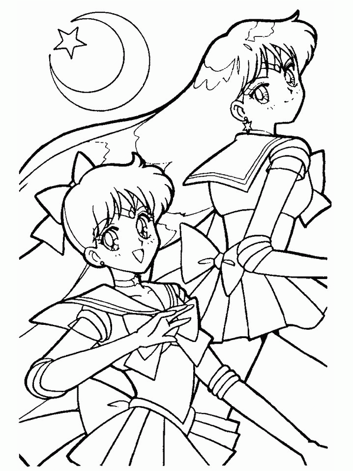Anime Coloring Pages Printable #4290 Disney Coloring Book Res 