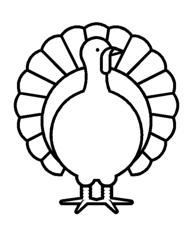 Coloring Pages Of Turkeys 775 | Free Printable Coloring Pages