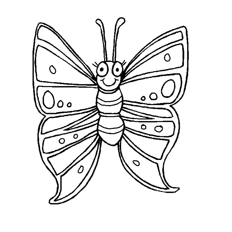Butterfly Coloring Pages | Coloring Kids