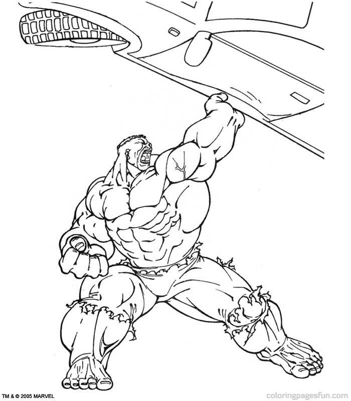 Hulk | Free Printable Coloring Pages