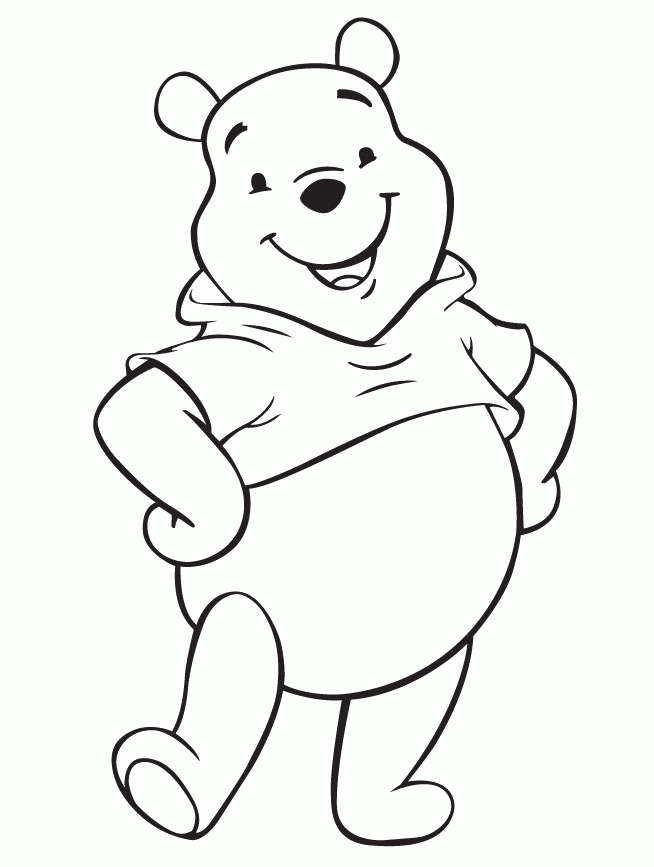 Drawing Winnie The Pooh Coloring Home