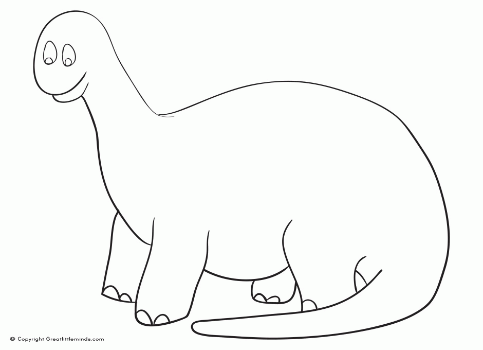 Apatosaurus Dinosaur Outline Dinosaur Coloring Pages - vrogue.co
