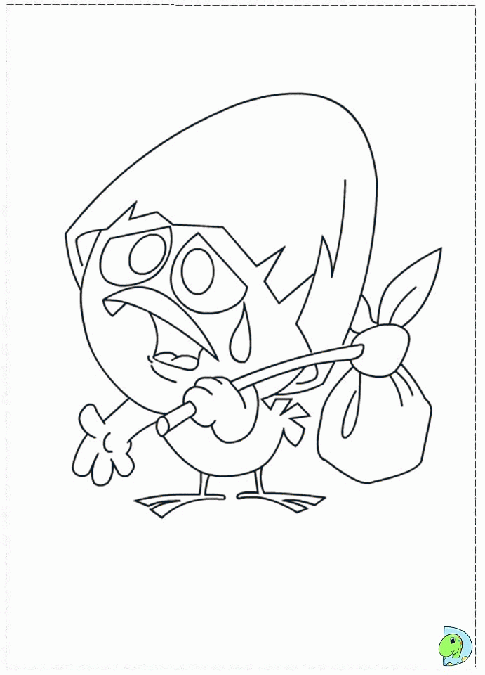 Calimero Coloring page