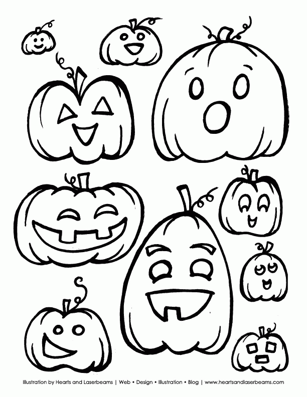 Coloring Pages That Say Halloween Halloween Crafts Printables Free 