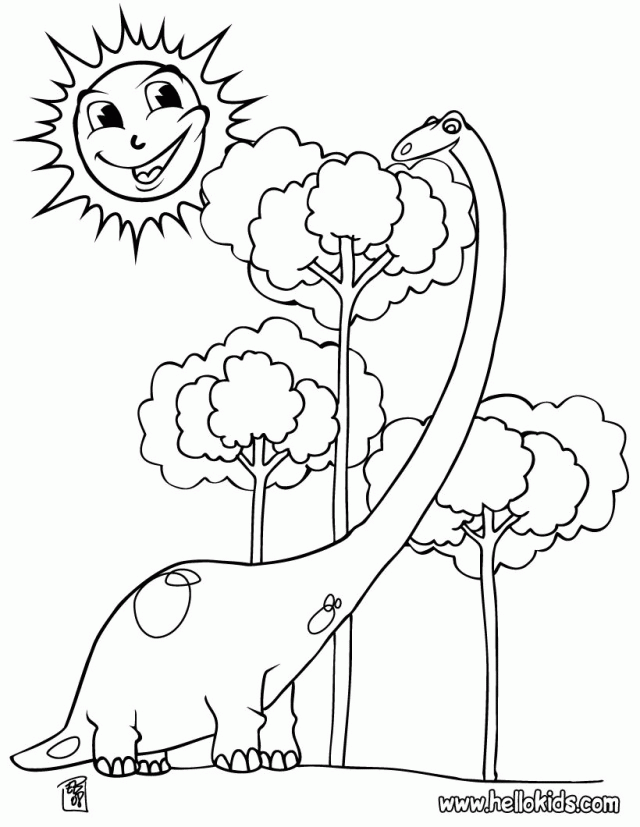 Kids Dinosaur Coloring Pages Dinosaur Coloring Pages Online 230754 