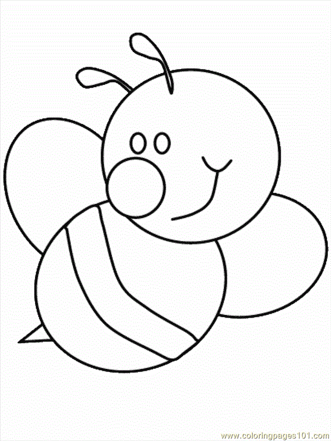 Download Printable Bumble Bee - Coloring Home