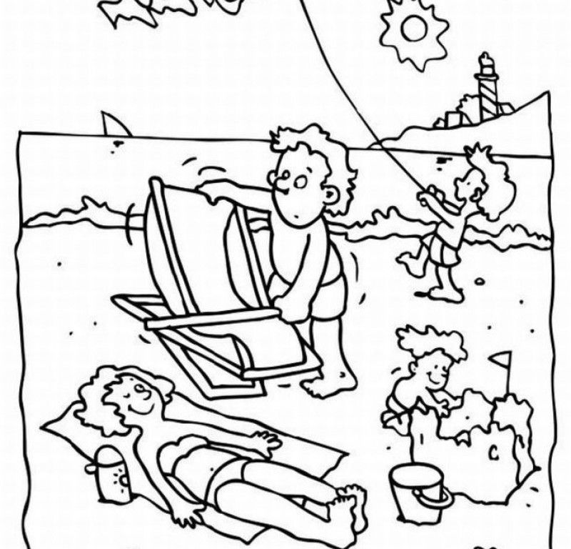 Summer Coloring Pages For Older Kids - Kids Colouring Pages