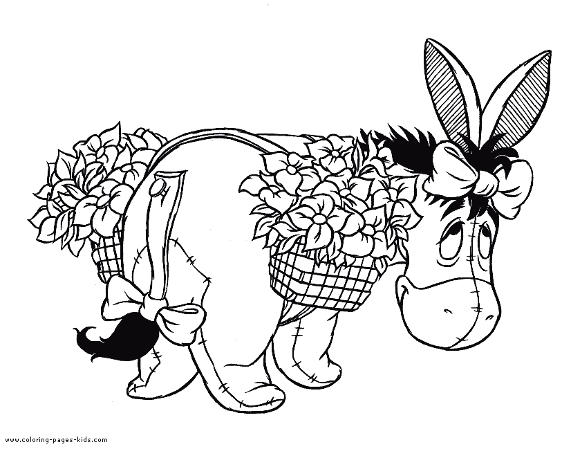 Winnie the Pooh coloring pages - Coloring pages for kids - disney 