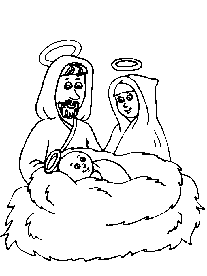 Lds Nativity Coloring Pages Animals