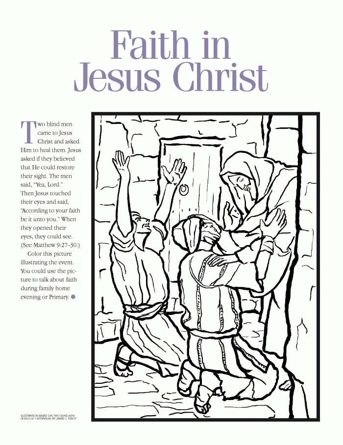 Lds Coloring Pages 2007 Coloring Home