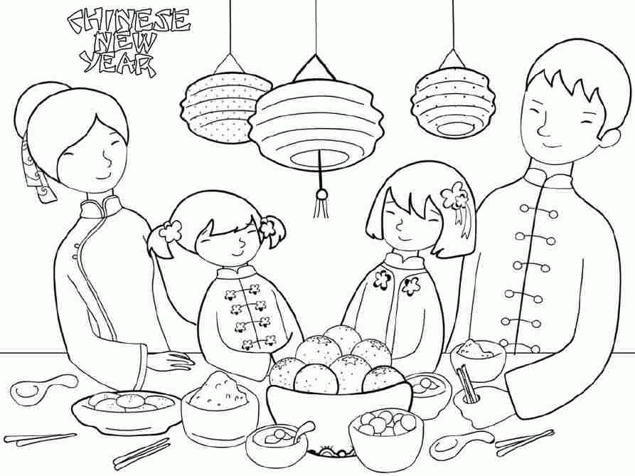 Chinese Coloring Pages - Coloring Home
