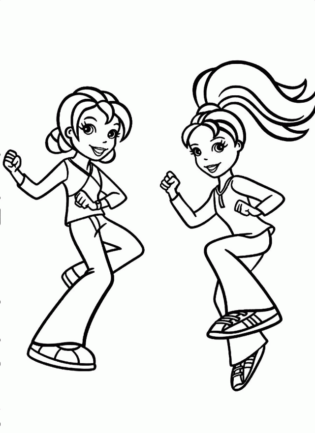 Coloring Pages Polly Pocket 19 Free Printable Picture 155644 Polly 