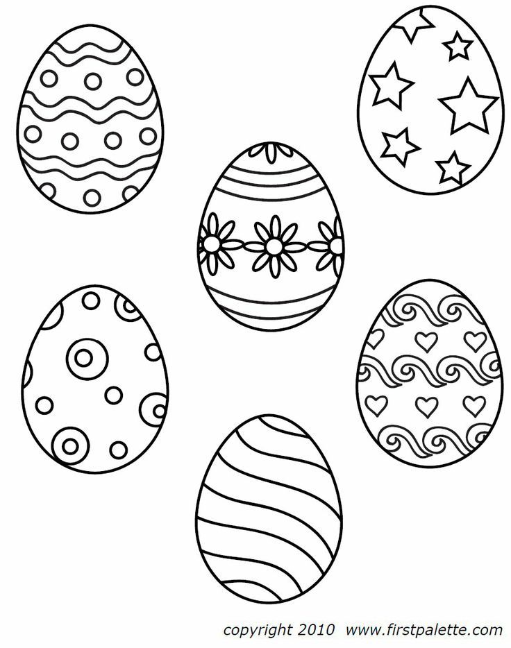 egg template | Easter Bunny