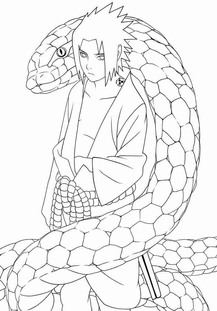 naruto coloring pages 5