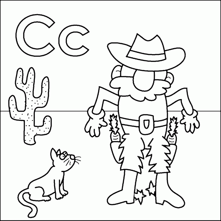 Pin by Coloring Pages 4 U on Free Alphabet Coloring Pages