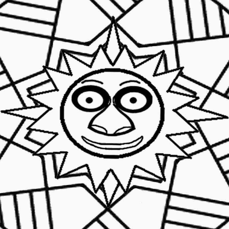 Symmetrical Coloring Pages - Coloring Home