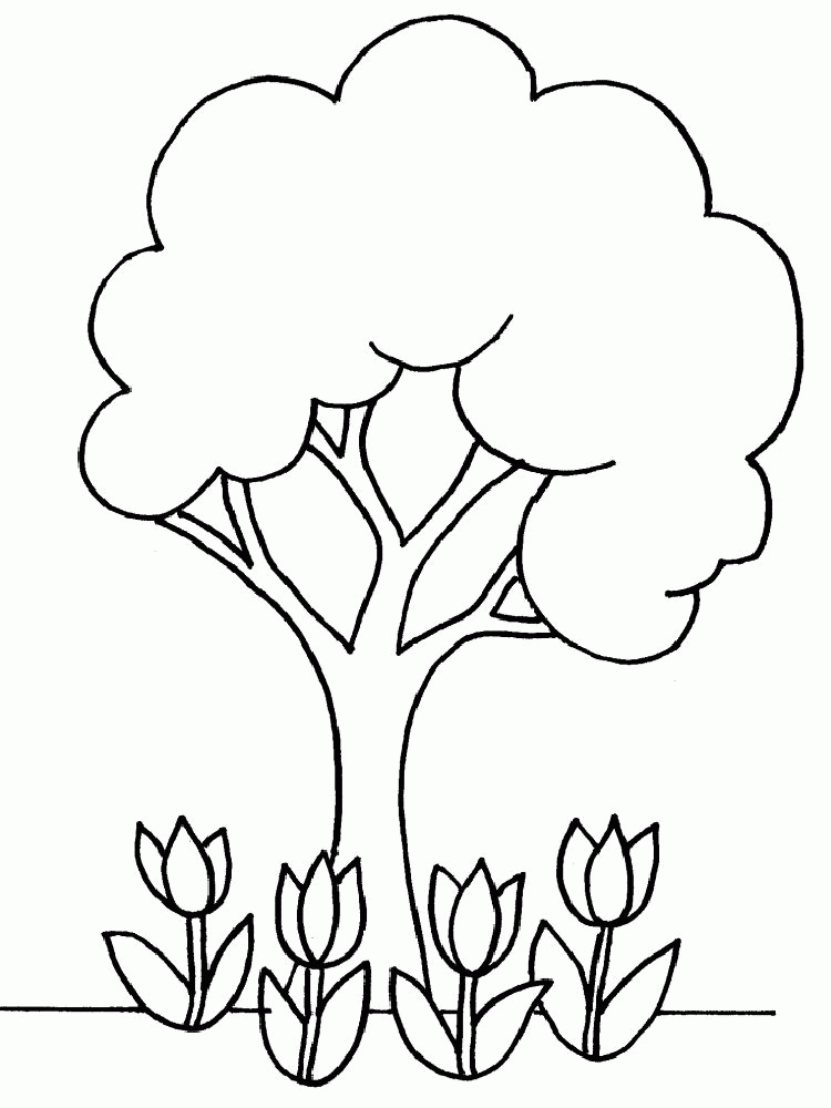 Apple Tree Coloring Pages 119 | Free Printable Coloring Pages