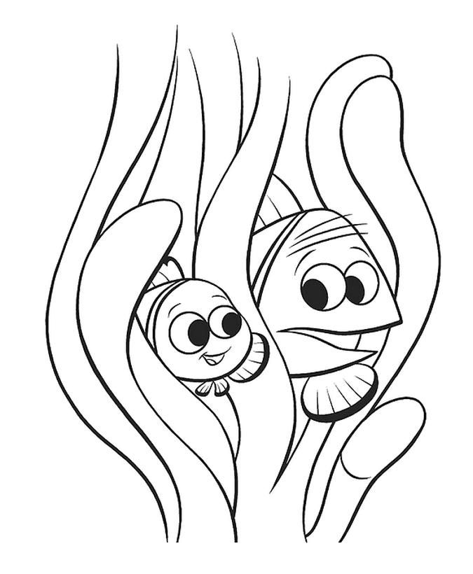 Krafty Kidz Center: Finding Nemo Coloring Pages