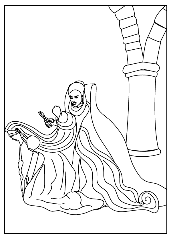 barbie rapunzel coloring pages | coloring pages for kids, coloring 