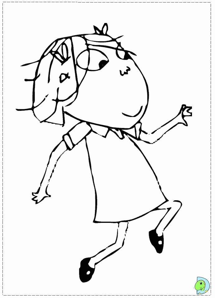 Charlie and Lola Coloring page