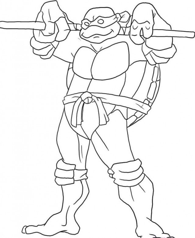 Michelangelo Coloring Pages - Coloring Home