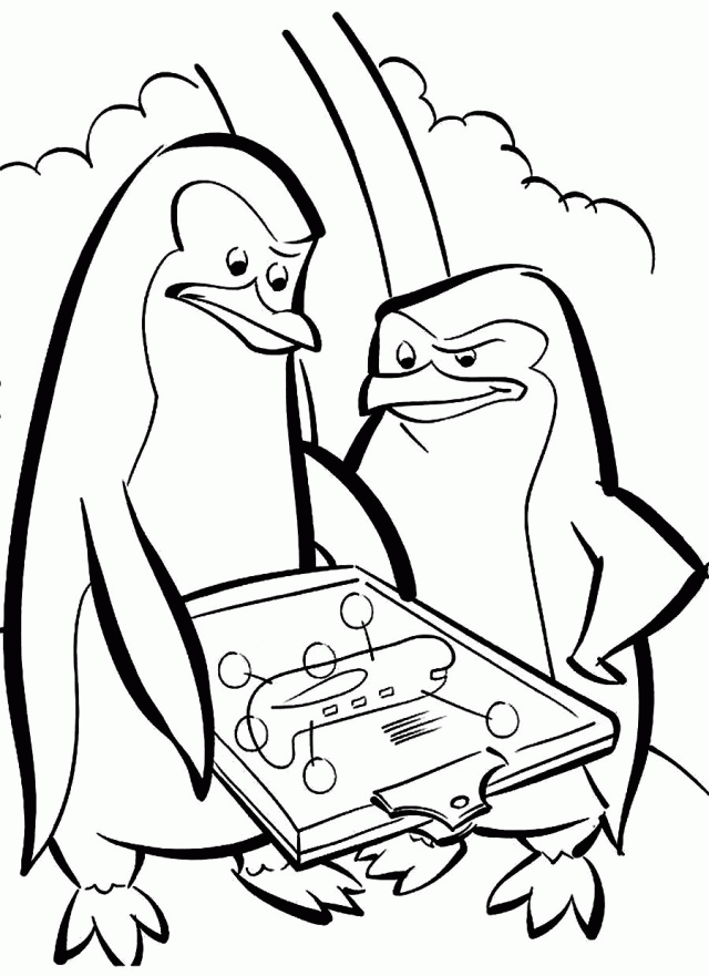 The Penguins Of Madagascar Coloring Pages - Coloring Home