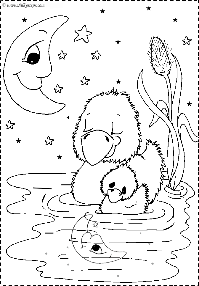 spring pond Colouring Pages (page 2)