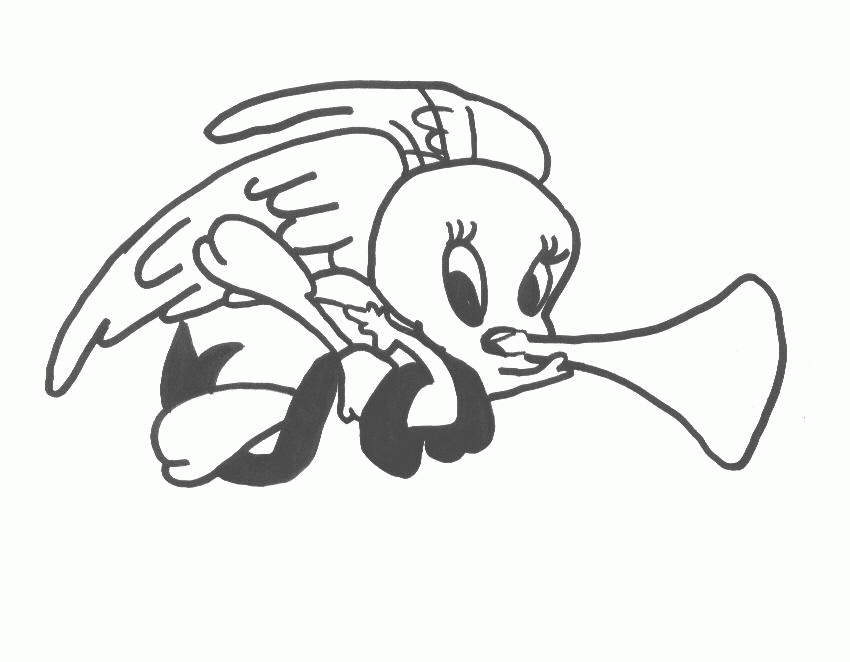 Coloring Page - Tweety coloring pages 13