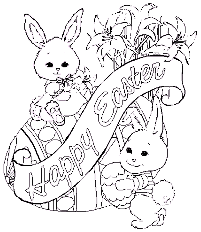Printable Coloring Pages For Easter | quotes.