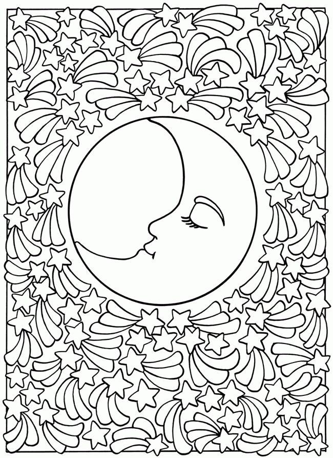 sun,moon Colouring Pages (page 2)