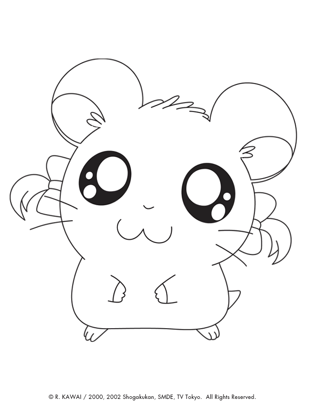 Coloring page : Hamtaro - Coloring.me