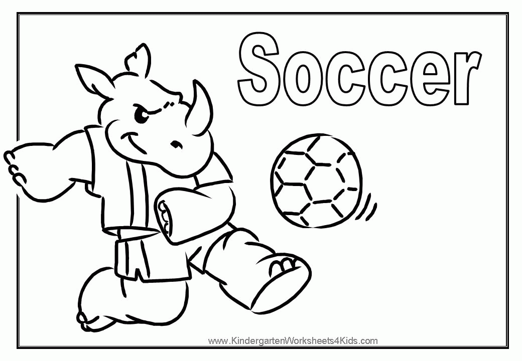Soccer Coloring Pages Printable Enjoy Coloring 2014 | Sticky Pictures