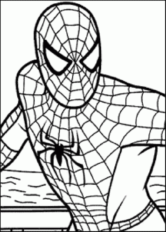 Free Spiderman Printable Coloring Pages Coloring Pages For Kids 