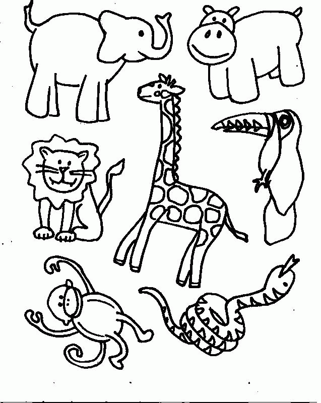 African Animals Coloring PagesColoring Pages | Coloring Pages