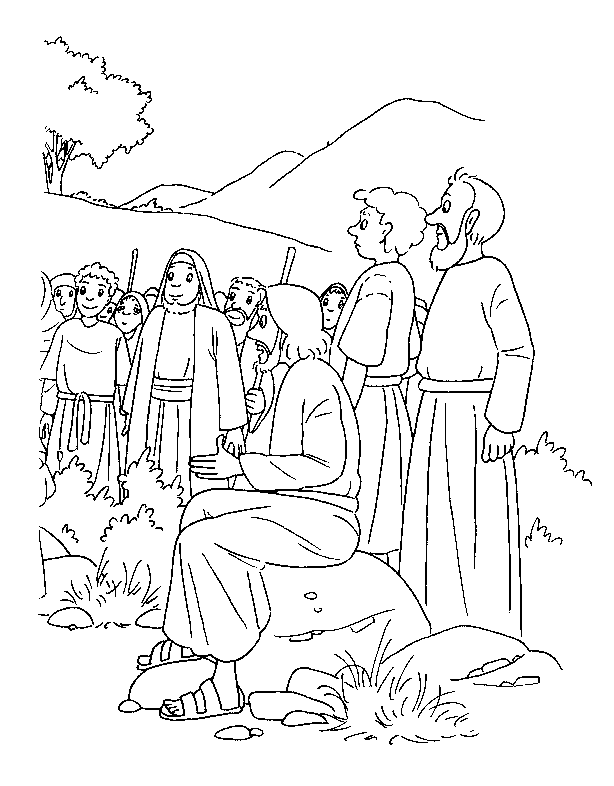 Bible stories Coloring Pages - Coloringpages1001.