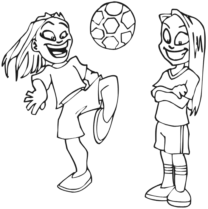 Soccer Coloring pages for children's Motivation