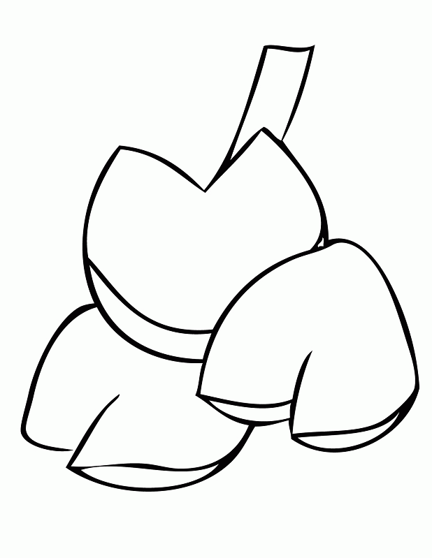 Fortune Cookie Coloring Page