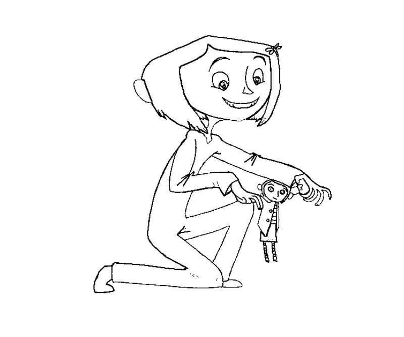 Coraline Printable Coloring Pages - Coloring Home