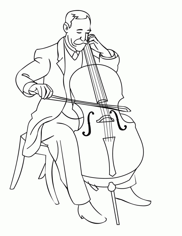 MUSICAL INSTRUMENT Coloring Pages Free Coloring Pages For Kids 