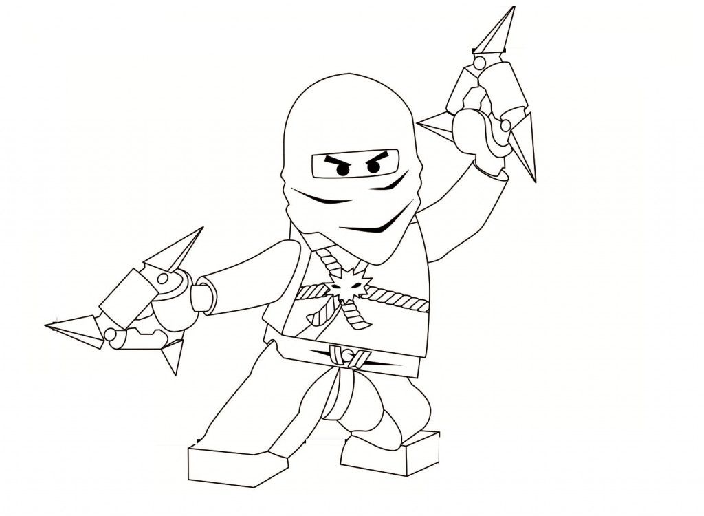 chgo ninja go Colouring Pages