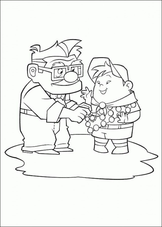 Pixar Up Free Printable Coloring Pages Extra Coloring Page 50373 