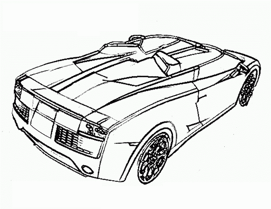 Sports Car Coloring Pages 8 Gif 142895 Fast Cars Coloring Pages