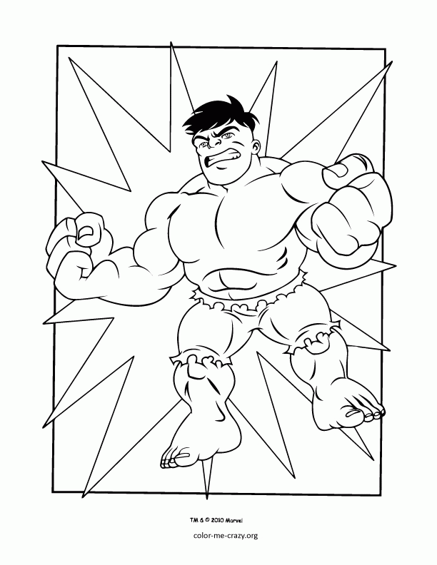 Super Hero Squad Coloring Pages | HelloColoring.com | Coloring Pages