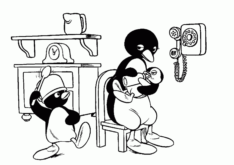Pingu Coloring Pages 7 Gif 259711 Pingu Coloring Pages