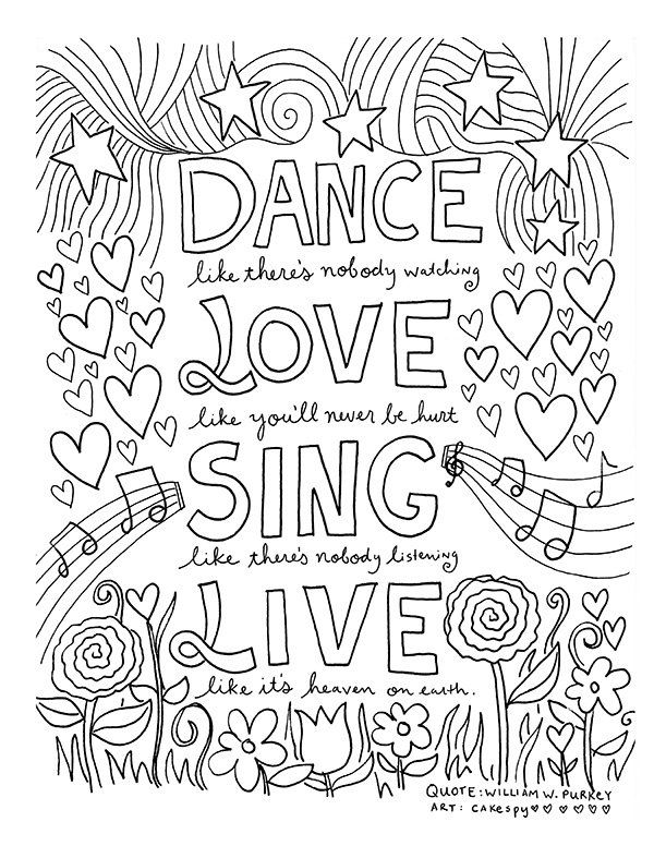 Free Coloring Pages For Adults | POPSUGAR Smart Living